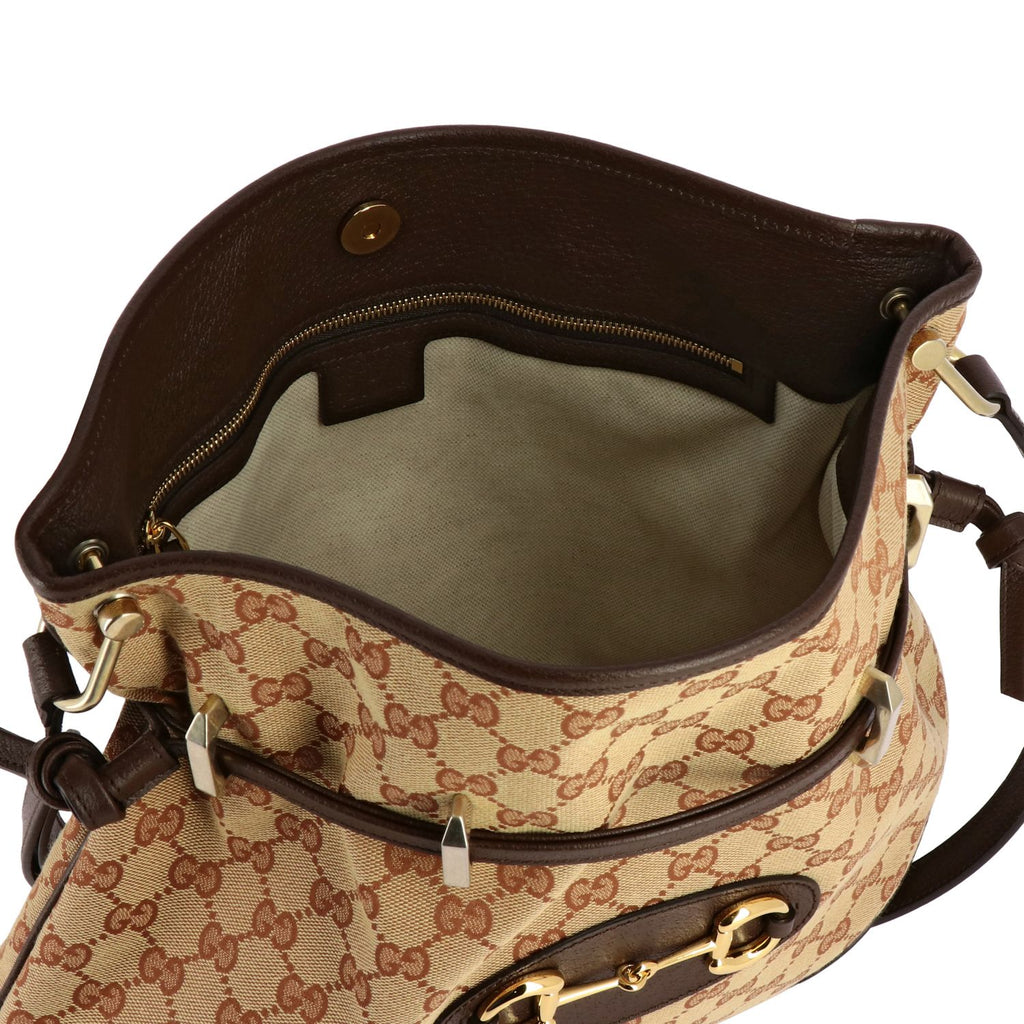 Gucci 1955 Beige Canvas Crossbody Bag - Timeless Elegance & Function -   Shop Bags LLC