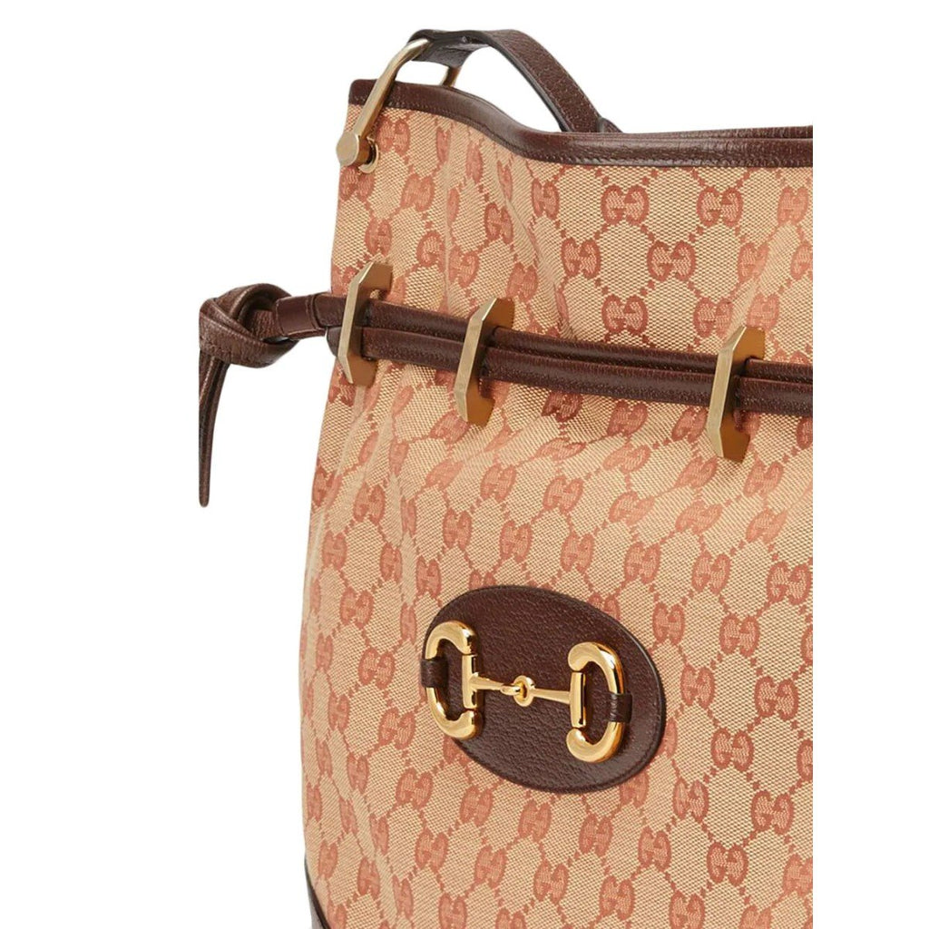 Gucci 1955 Beige Canvas Crossbody Bag - Timeless Elegance & Function -   Shop Bags LLC