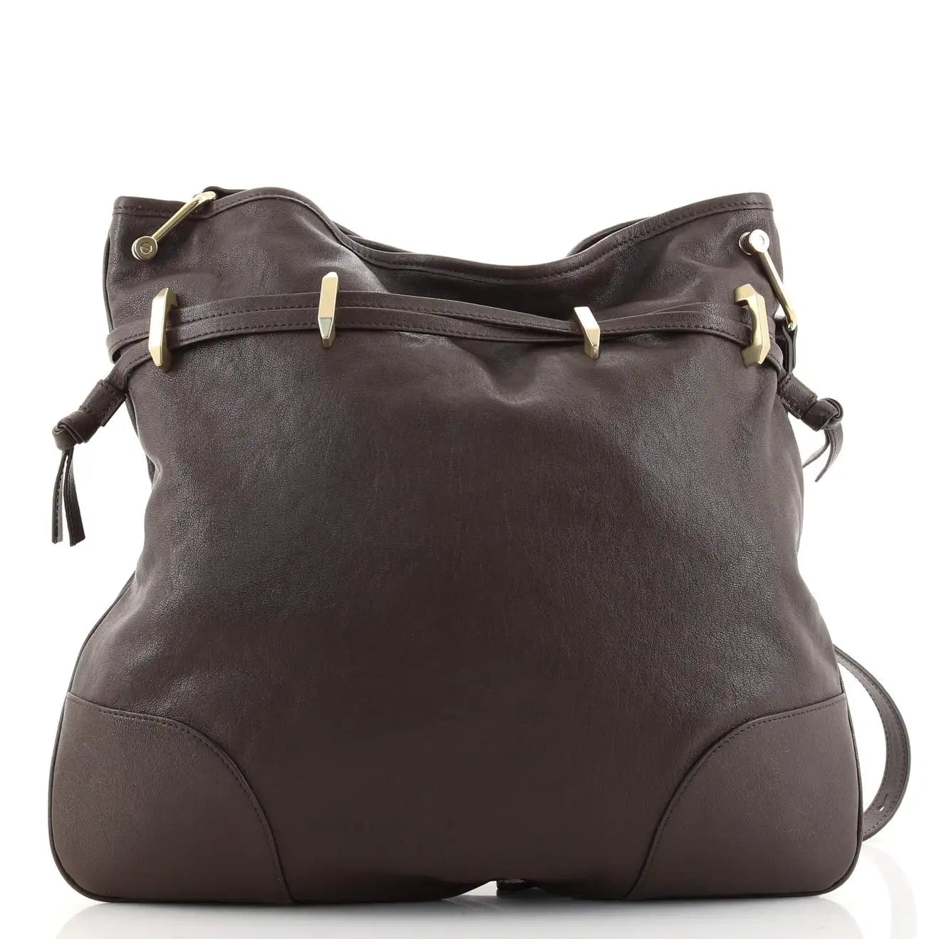 Gucci 1955 Horsebit Brown Bucket Bag: Timeless Elegance in Leather -   Shop Bags LLC 