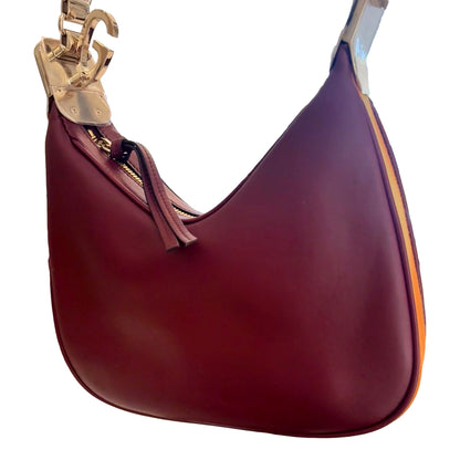 Gucci Attaché Bag: Burgundy Luxury with Iconic GG Design -   Shop Bags LLC