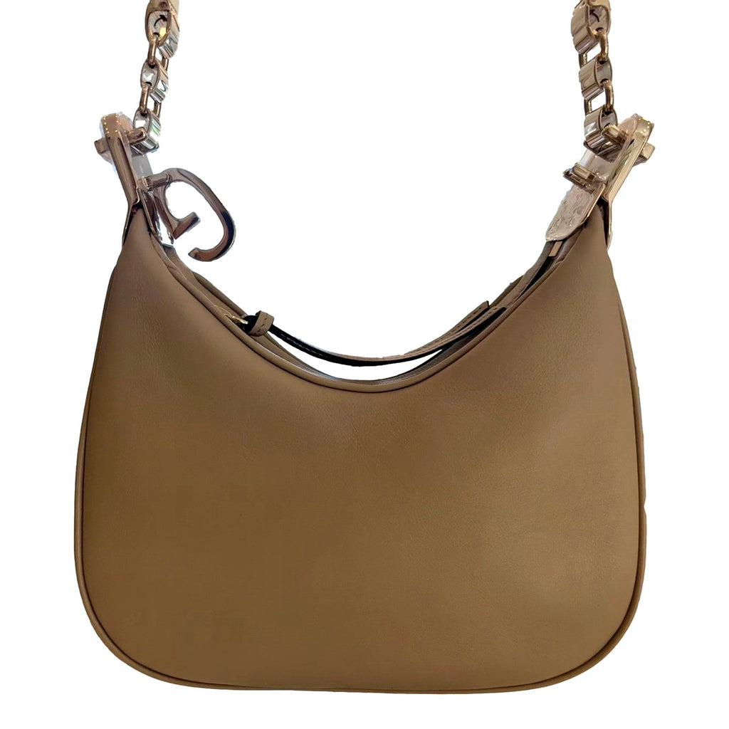 Gucci Attaché Beige Leather Shoulder Bag - Iconic Style & Versatility -   Shop Bags LLC