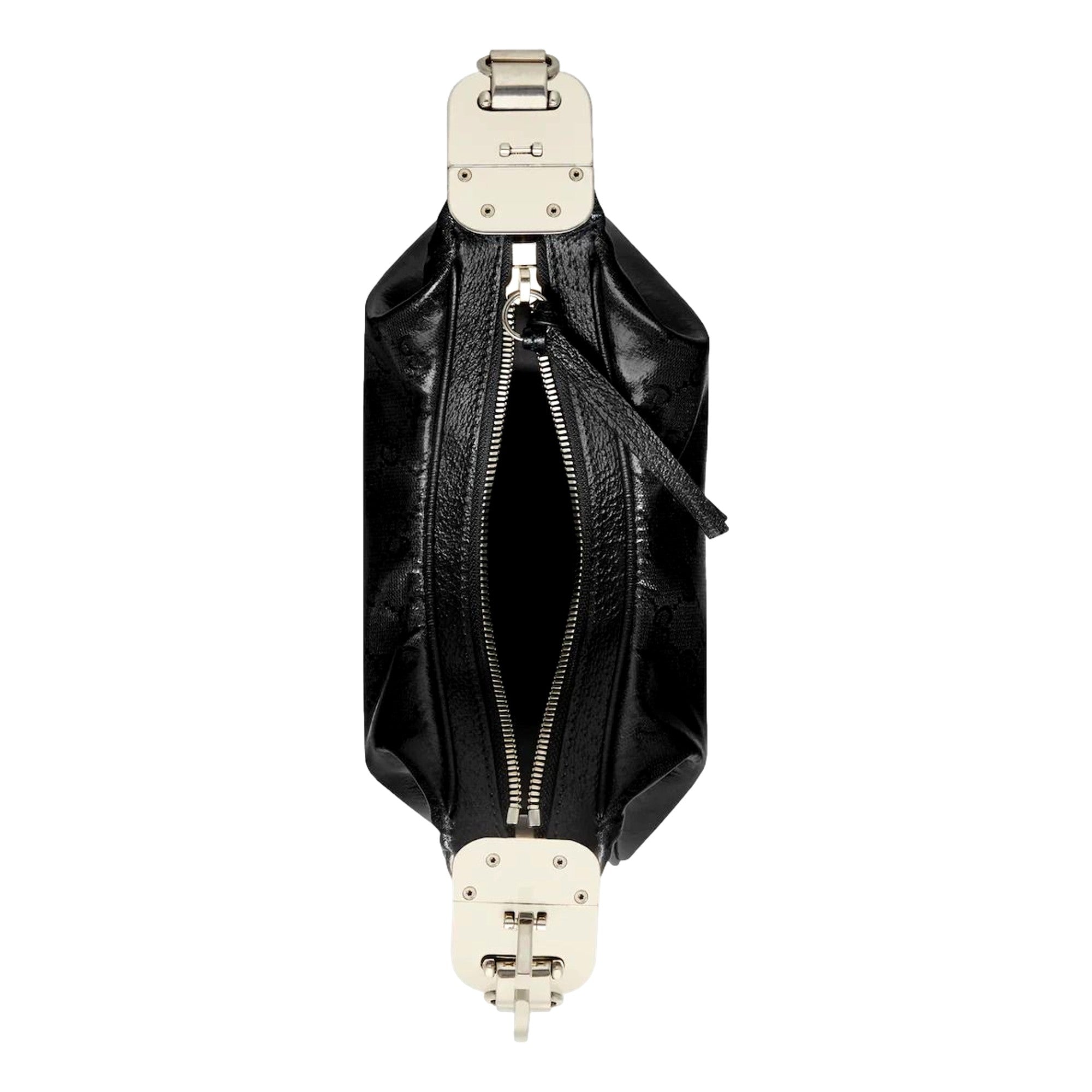 Gucci Attache Web Stripe Small Shoulder Bag Black Leather -   Shop Bags LLC