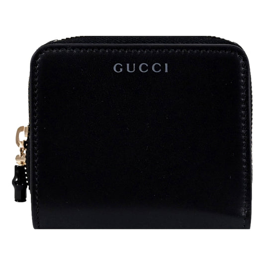 Gucci Bamboo Zip Wallet: Elevate Style with Patent Leather Elegance