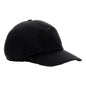 Gucci Black Embroidered Logo Cotton Baseball Cap Medium - Statement
