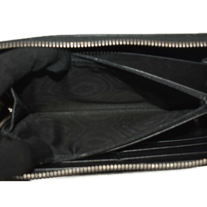 Gucci Black Leather Wallet | Rainbow Lightning Logo & Luxury Design -   Shop Bags LLC