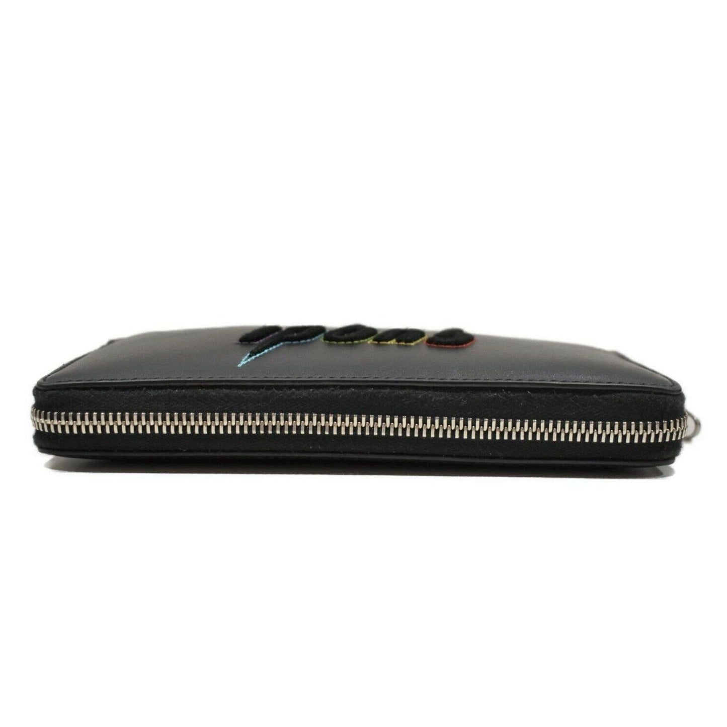 Gucci Black Leather Wallet | Rainbow Lightning Logo & Luxury Design -   Shop Bags LLC