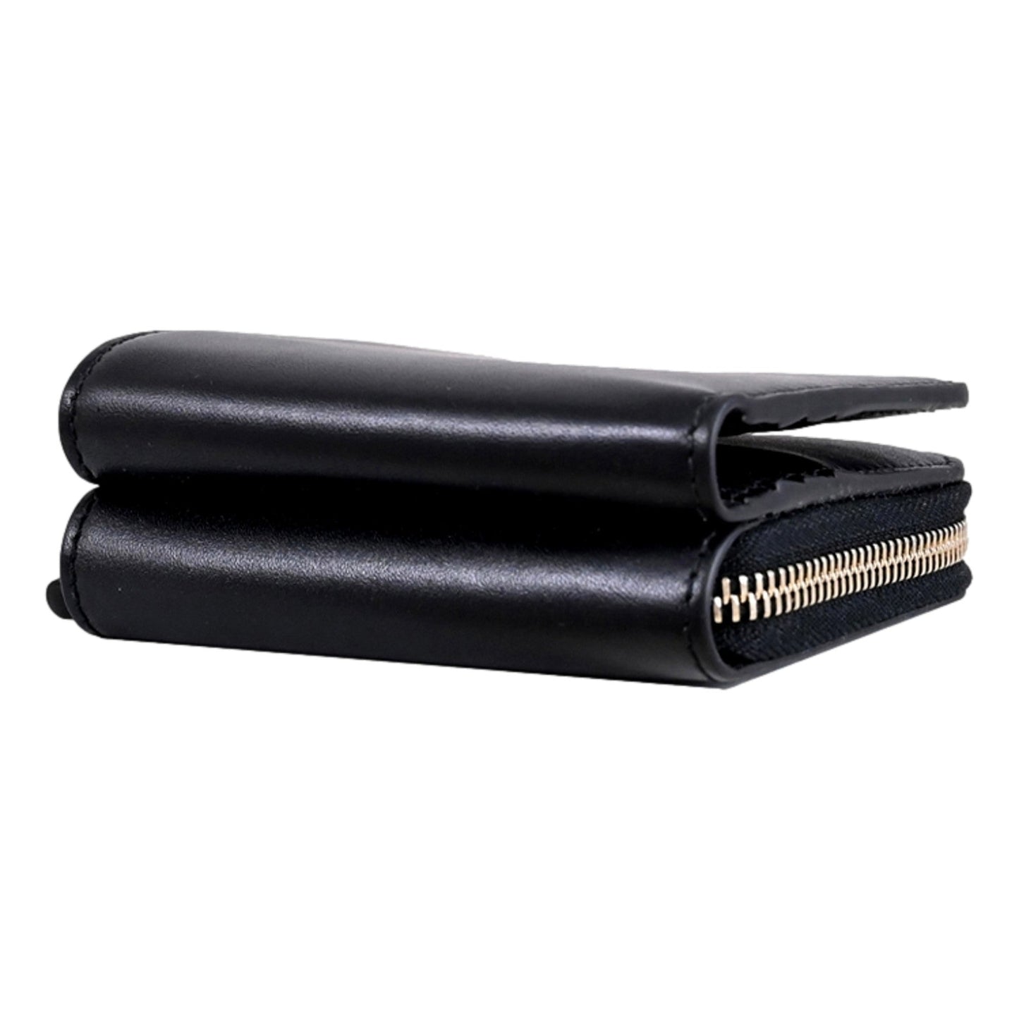 Gucci Black Patent Leather Zip-Around Wallet with Bamboo Pull -   Shop Bags LLC 