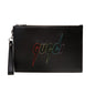 Gucci Blade Black Leather Wristlet - Elegant & Functional Clutch Bag -   Shop Bags LLC