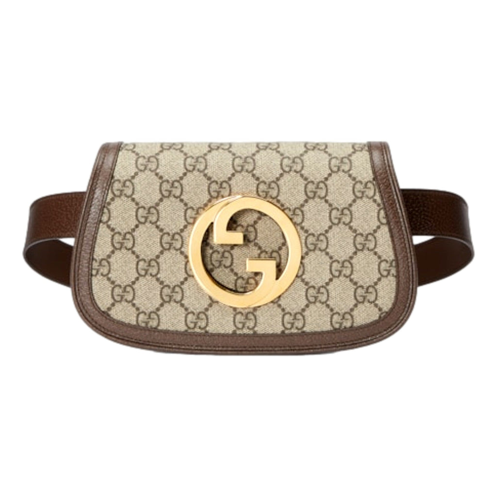 Gucci Blondie GG Supreme Brown Belt Bag - Luxury Meets Functionality -   Shop Bags LLC