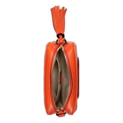 Gucci Blondie Orange Leather Crossbody - Bold Style & Craftsmanship -   Shop Bags LLC