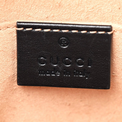 Gucci Calfskin Matelasse Small GG Marmont Chain Crossbody Bag Black -   Shop Bags LLC