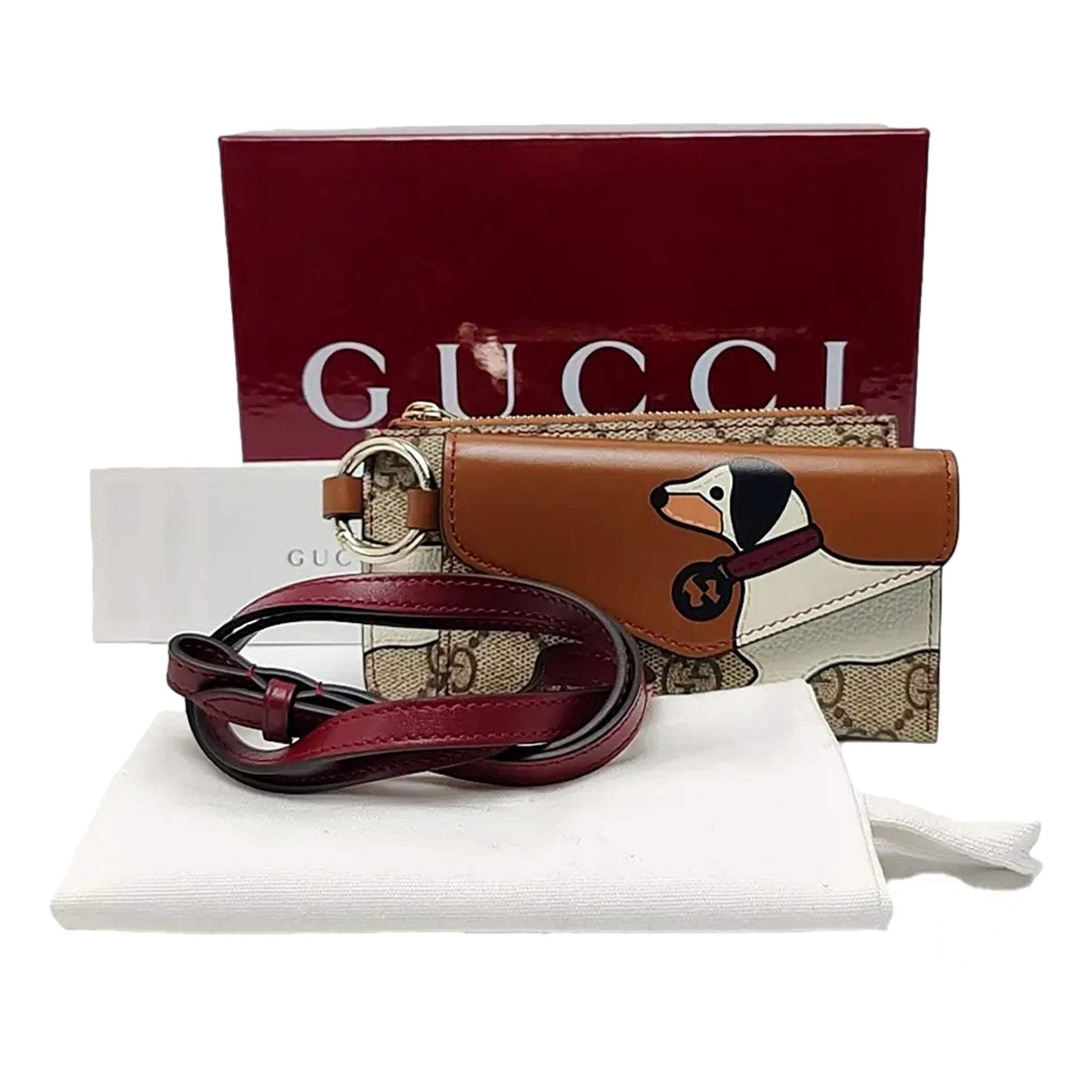 Gucci Dachshund GG Supreme Canvas Wallet – Chic Accessory Must-Have -   Shop Bags LLC 