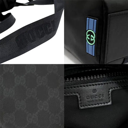 Gucci GG Crystal Black Canvas Travel Tote Bag -   Shop Bags LLC