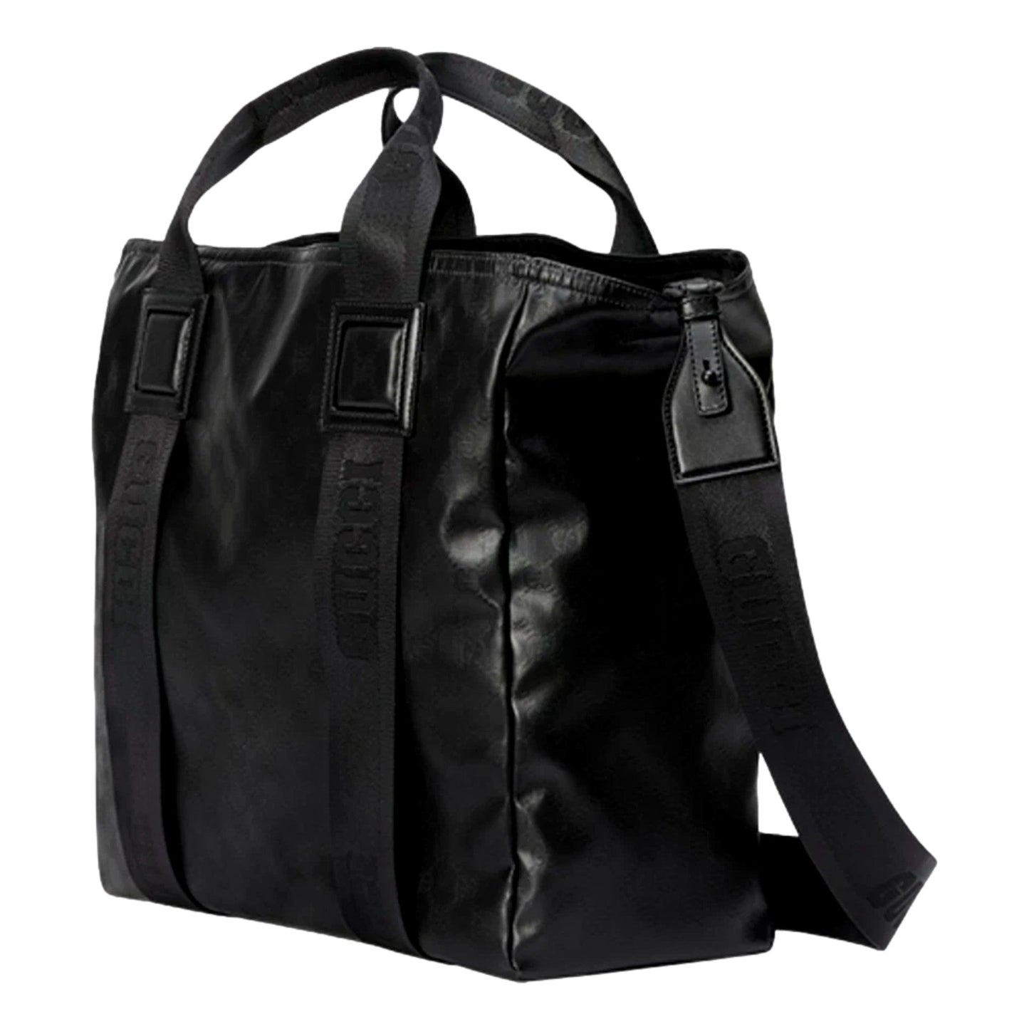 Gucci GG Crystal Black Canvas Travel Tote Bag -   Shop Bags LLC