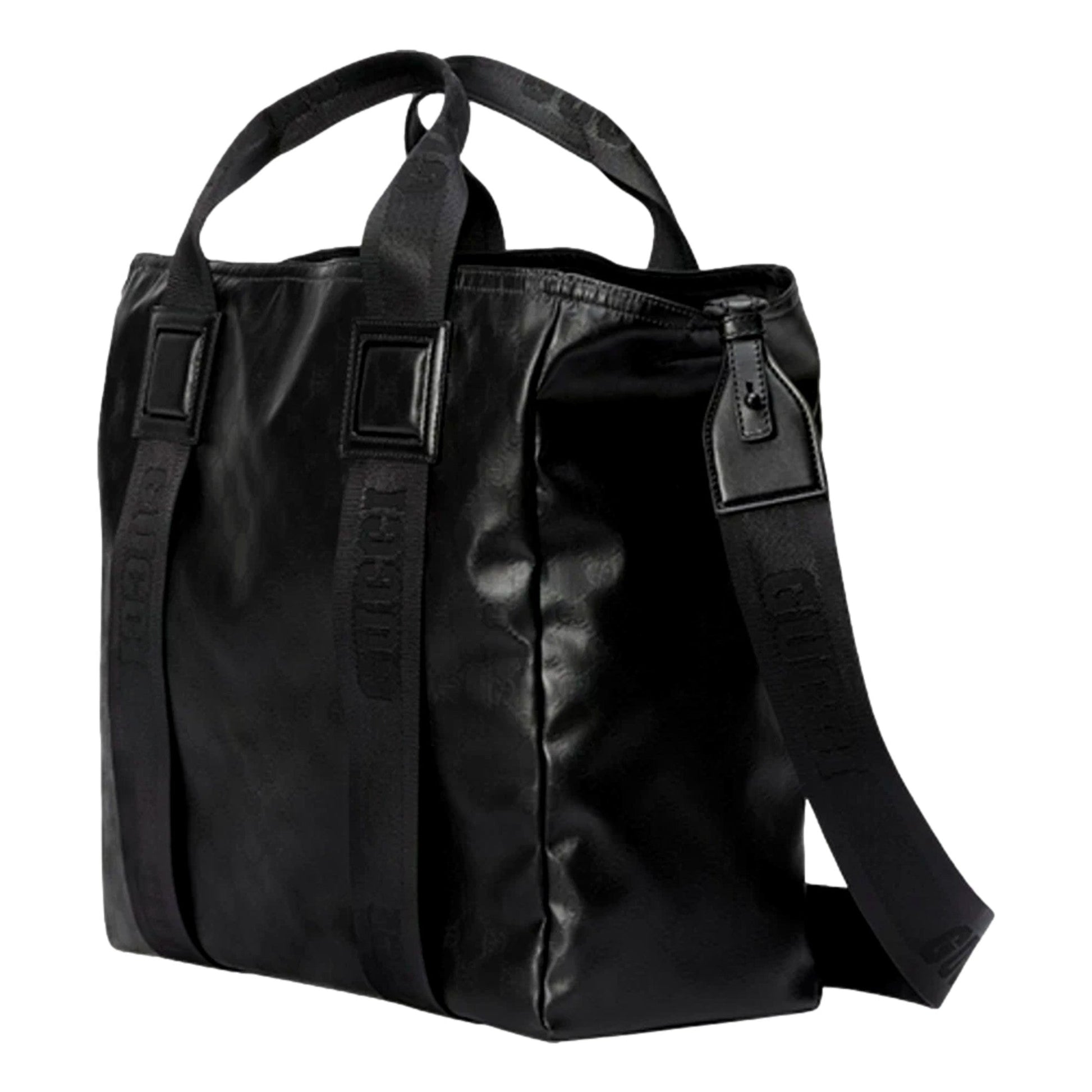 Gucci GG Crystal Black Canvas Travel Tote Bag -   Shop Bags LLC