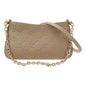 Gucci GG Logo Small Leather Shoulder Bag - Timeless Elegance in Beige -   Shop Bags LLC 