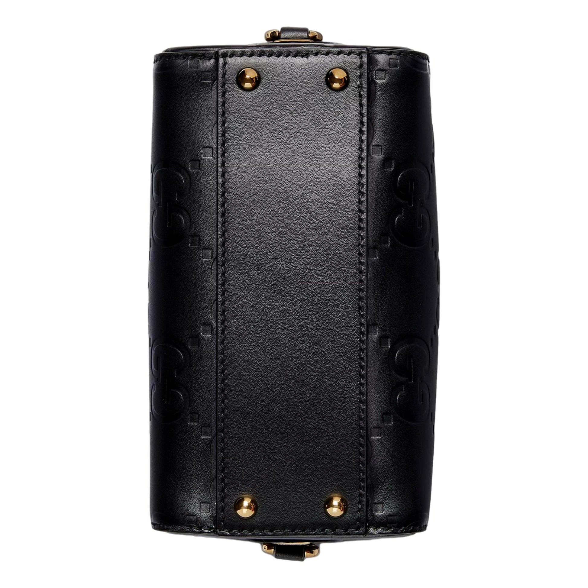 Gucci GG Luxury Leather Goods Super Mini Bowler Bag -   Shop Bags LLC 