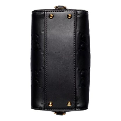Gucci GG Luxury Leather Goods Super Mini Bowler Bag -   Shop Bags LLC 