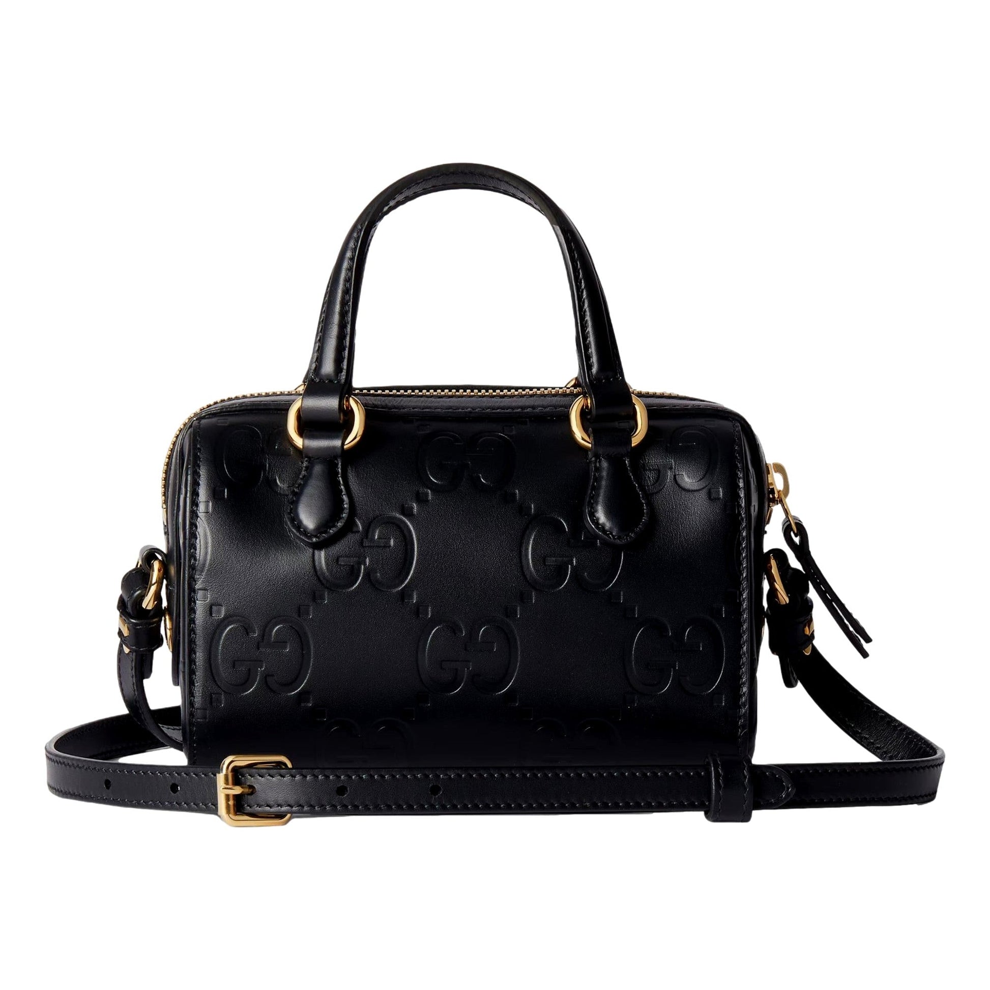 Gucci GG Luxury Leather Goods Super Mini Bowler Bag -   Shop Bags LLC 