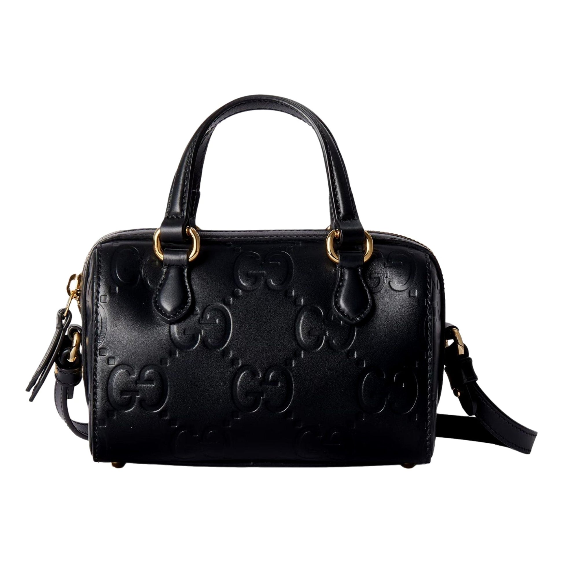 Gucci GG Luxury Leather Goods Super Mini Bowler Bag -   Shop Bags LLC 