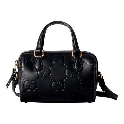Gucci GG Luxury Leather Goods Super Mini Bowler Bag -   Shop Bags LLC 
