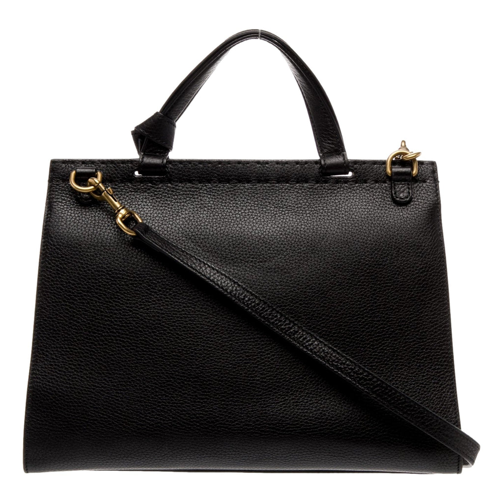 Gucci GG Marmont Black Calfskin Top Handle Satchel Handbag Handbags -   Shop Bags LLC