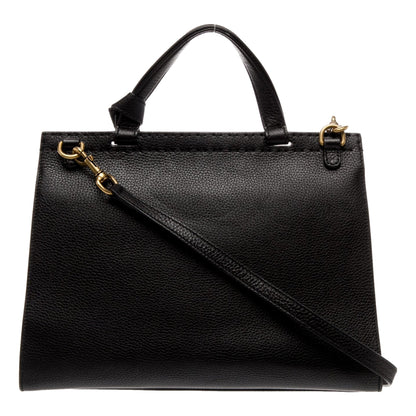 Gucci GG Marmont Black Calfskin Top Handle Satchel Handbag Handbags -   Shop Bags LLC