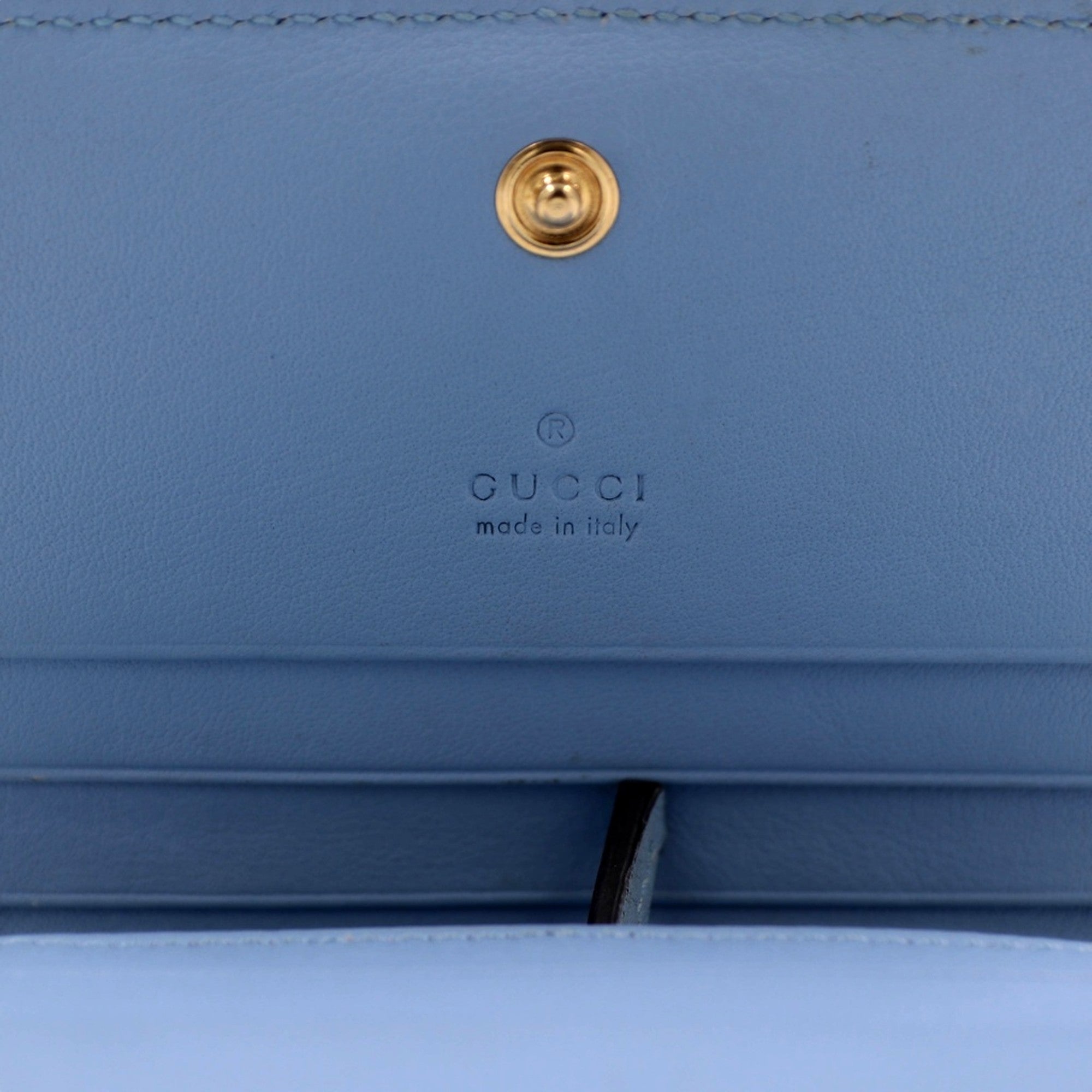 Gucci GG Marmont Canvas Wallet: Elegant Pink & Blue Card Case -   Shop Bags LLC