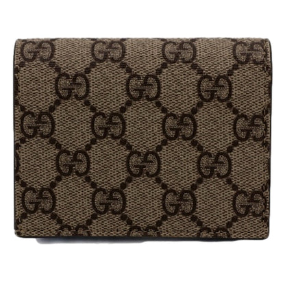 Gucci GG Marmont Canvas Wallet: Elegant Pink & Blue Card Case -   Shop Bags LLC