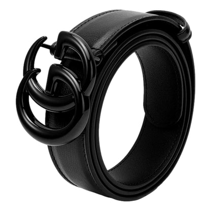 Gucci GG Marmont Monochrome Black Leather Belt 120 -   Shop Bags LLC 