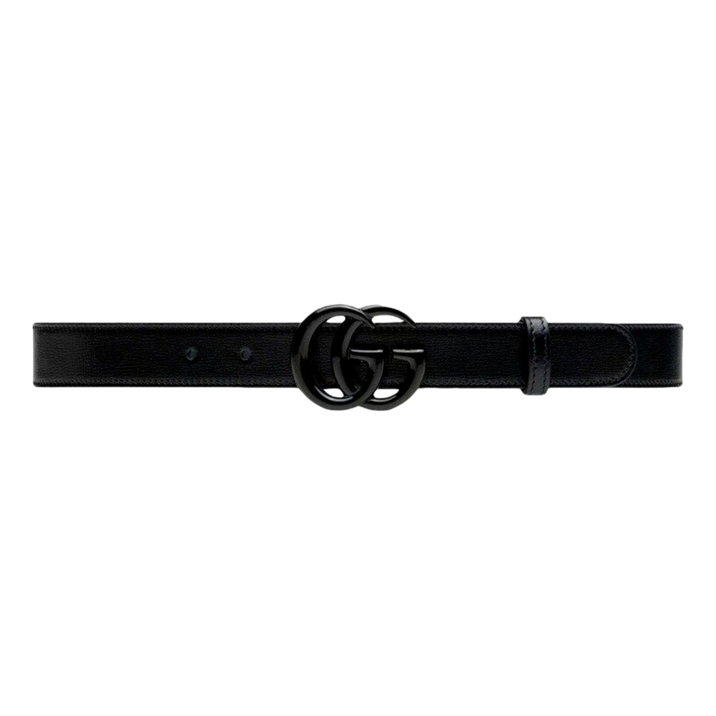Gucci GG Marmont Monochrome Black Leather Belt 120 -   Shop Bags LLC 