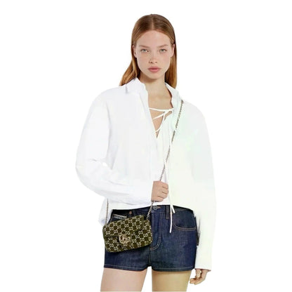 Gucci GG Marmont Olive Green Boucle Bag - Luxury Crossbody Style -   Shop Bags LLC 
