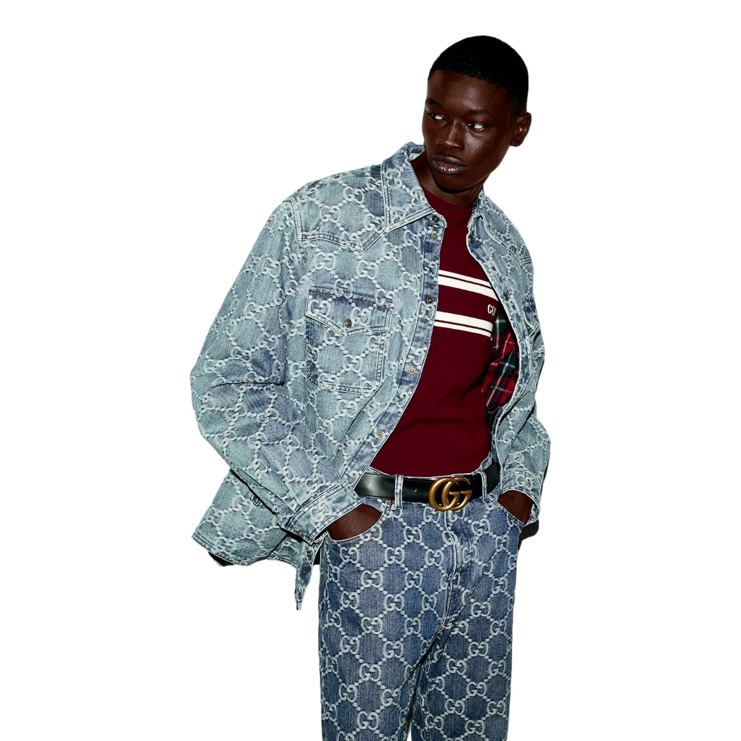 Gucci GG Marmont Wide Belt Size 120 -   Shop Bags LLC 
