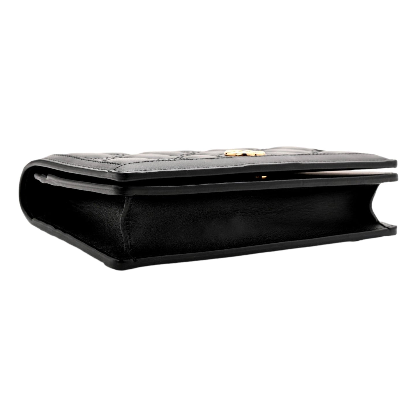 Gucci GG Matelasse Chain Wallet - Luxury Black Shoulder Bag -   Shop Bags LLC 