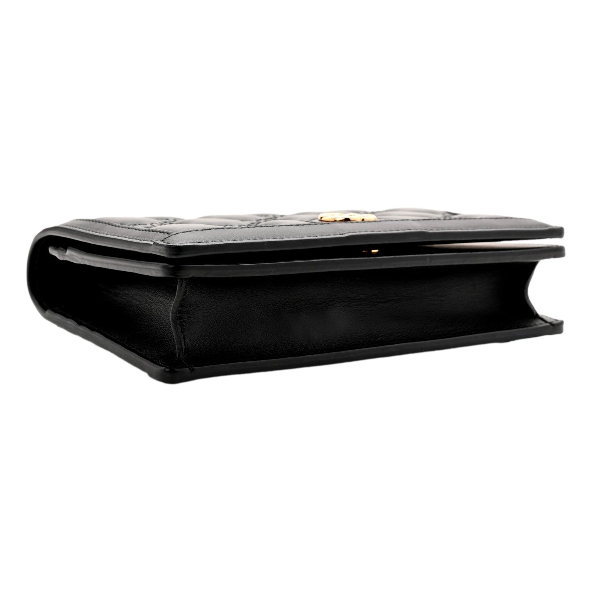 Gucci GG Matelasse Chain Wallet - Luxury Black Shoulder Bag -   Shop Bags LLC 