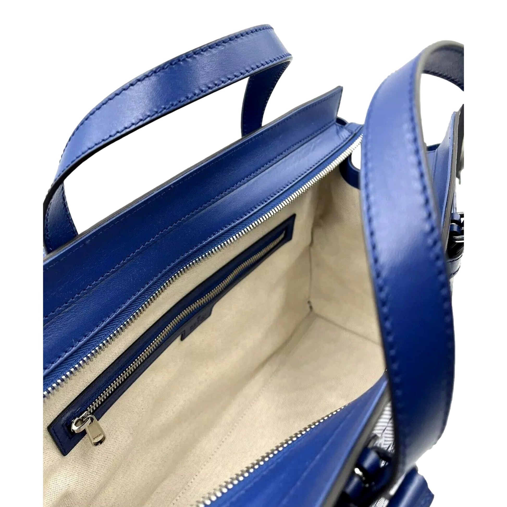 Gucci GG Motif Blue Tote Bag - Luxurious Style & Functionality -   Shop Bags LLC