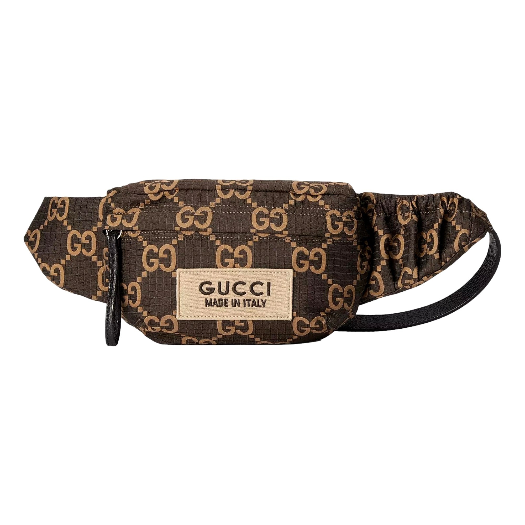 Gucci GG Ripstop Waist Bag: Luxury Meets Practicality in Beige-Brown -   Shop Bags LLC