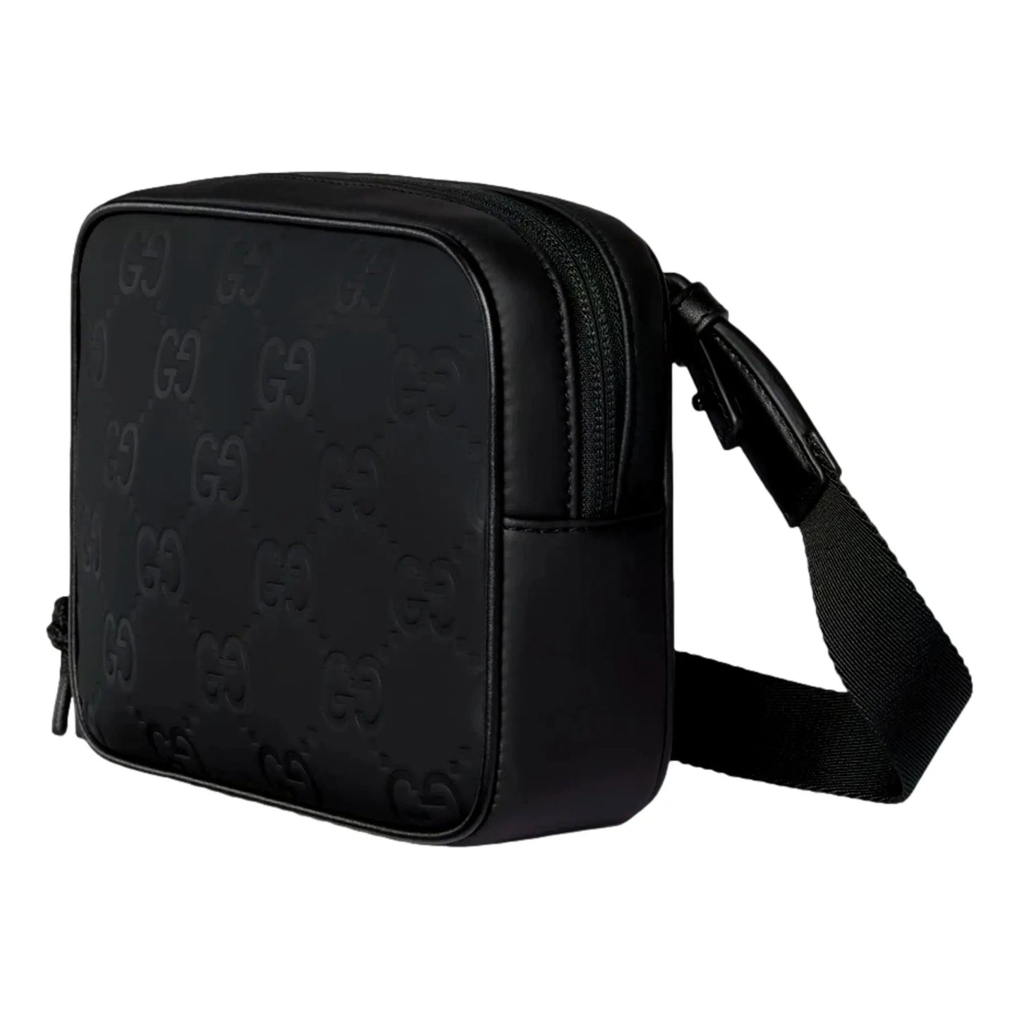 Gucci GG Rubber Effect Black Mini Crossbody Bag: Luxury Redefined -   Shop Bags LLC