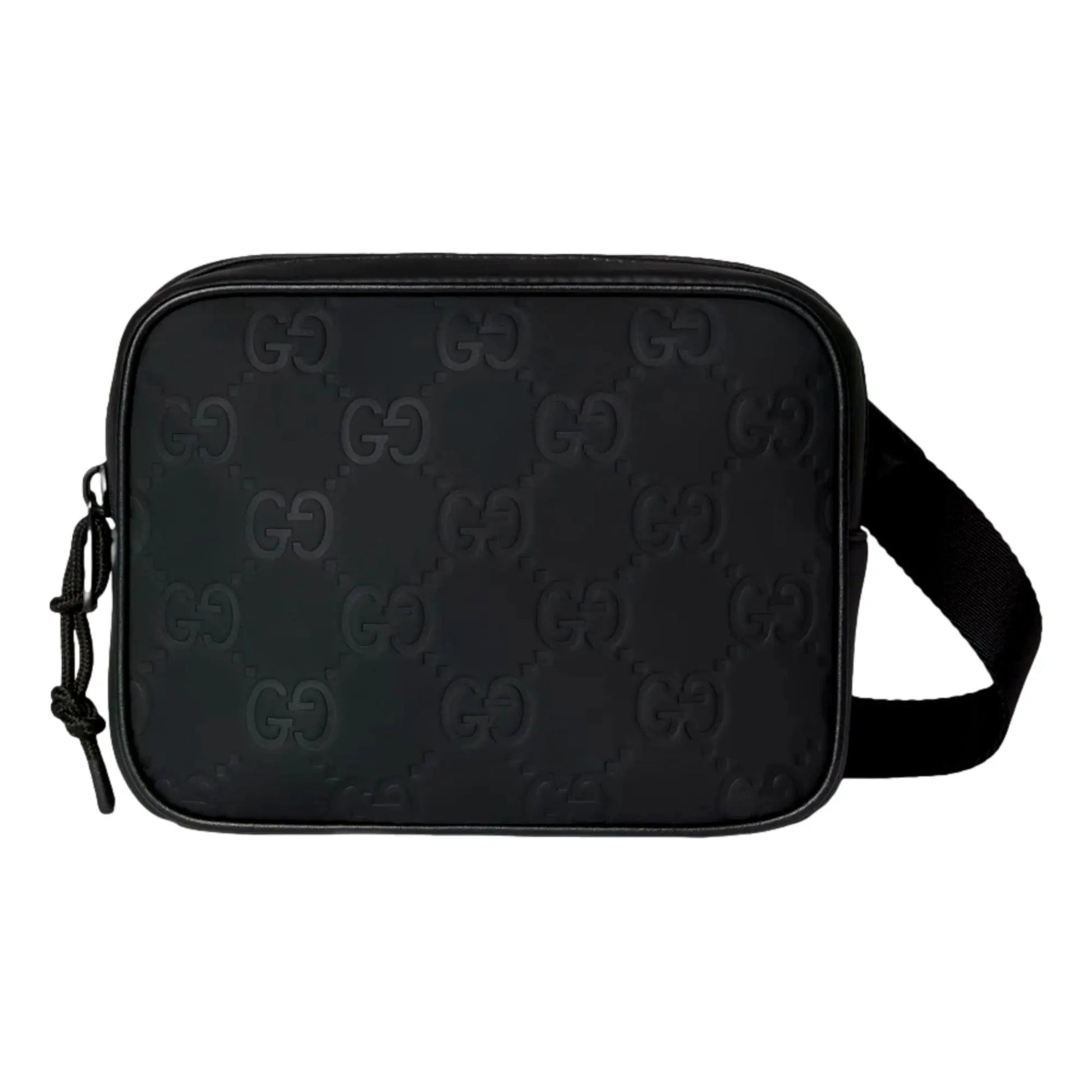 Gucci GG Rubber Effect Black Mini Crossbody Bag: Luxury Redefined -   Shop Bags LLC