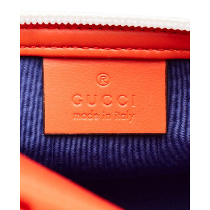 Gucci GG Scuba Neon Orange Rubber-Effect Small Clutch Pouch Bag -   Shop Bags LLC 