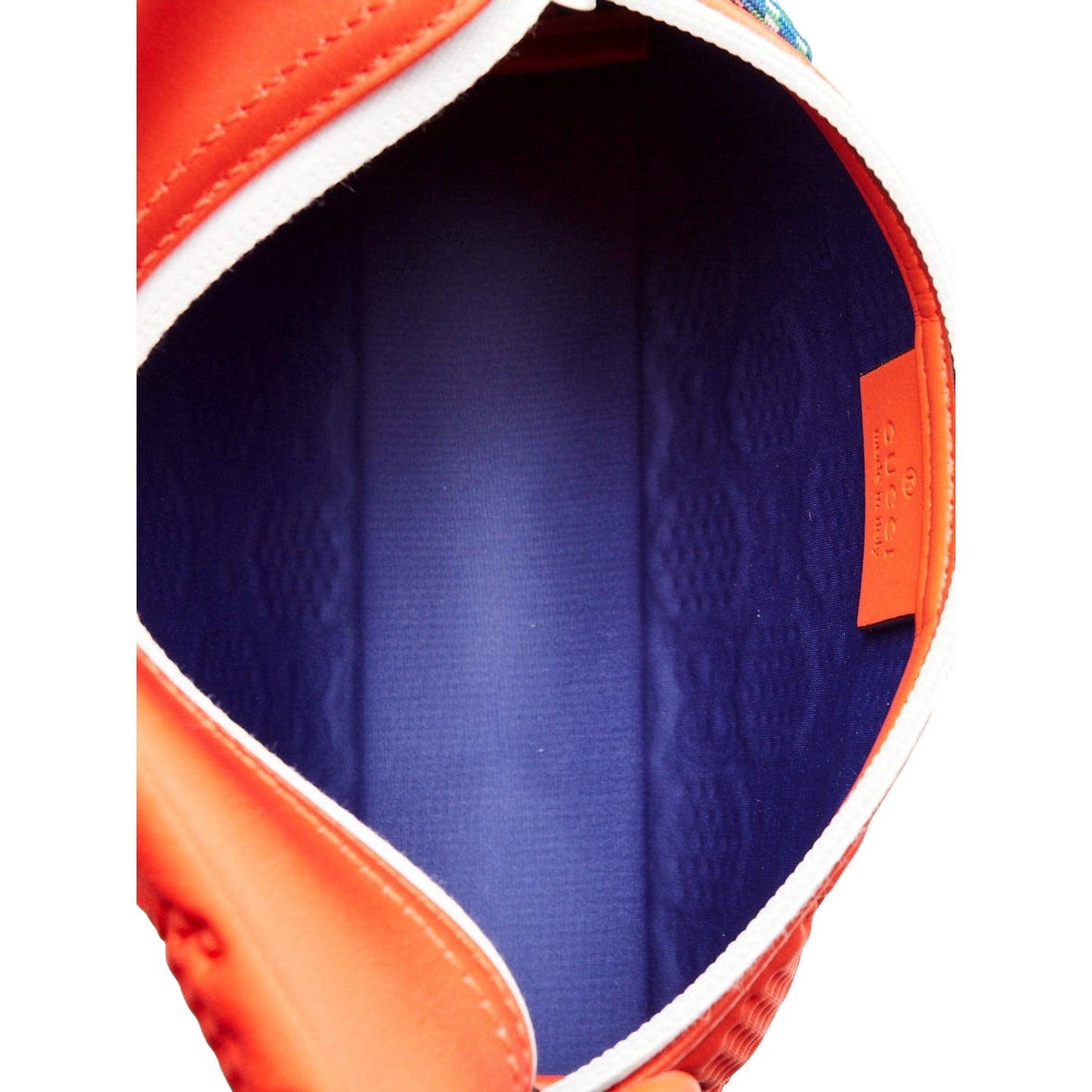Gucci GG Scuba Neon Orange Rubber-Effect Small Clutch Pouch Bag -   Shop Bags LLC 
