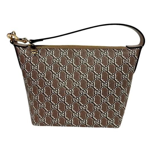 Gucci GG Shadow Monogram Canvas Beige Black Shoulder Bag -   Shop Bags LLC
