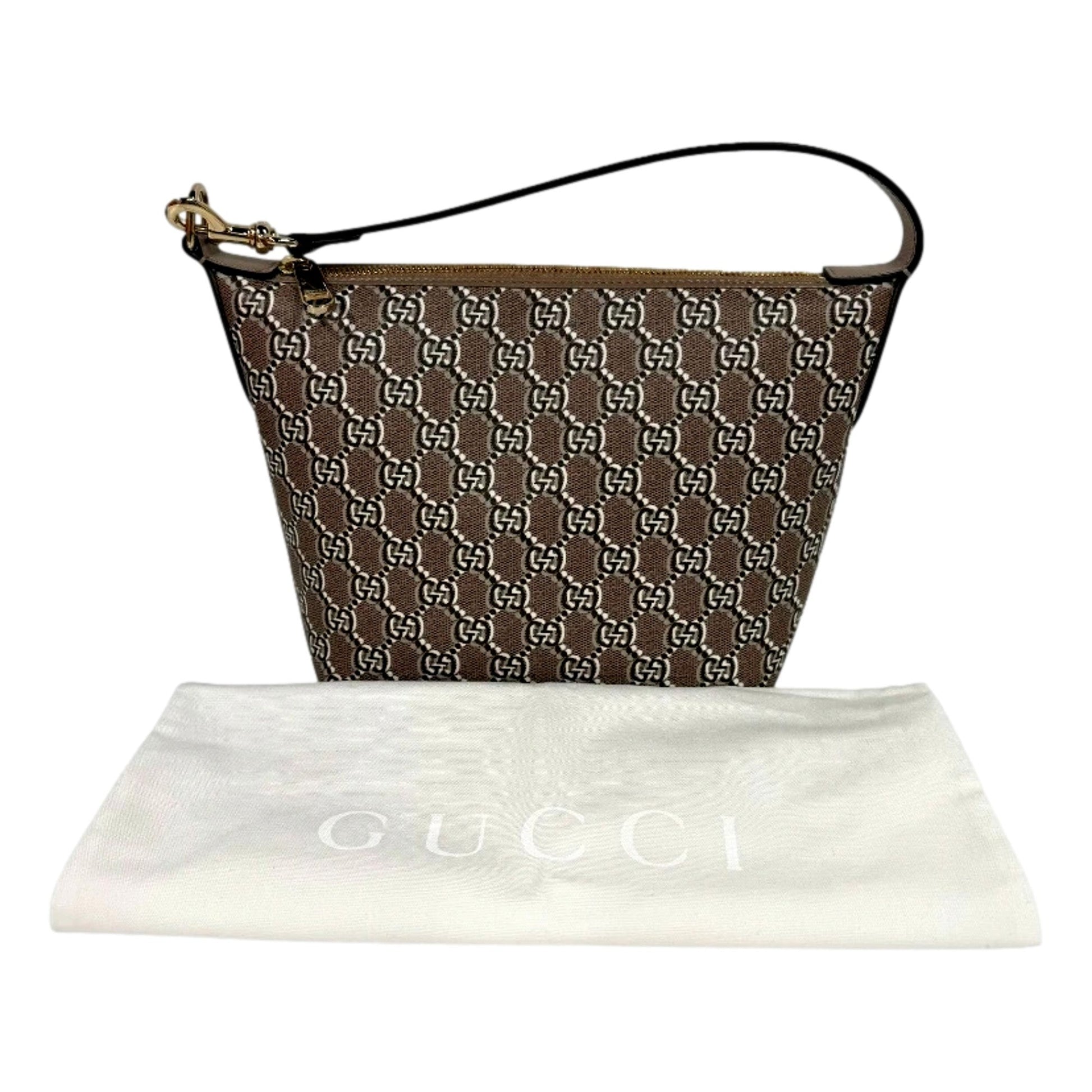 Gucci GG Shadow Monogram Canvas Beige Black Shoulder Bag -   Shop Bags LLC