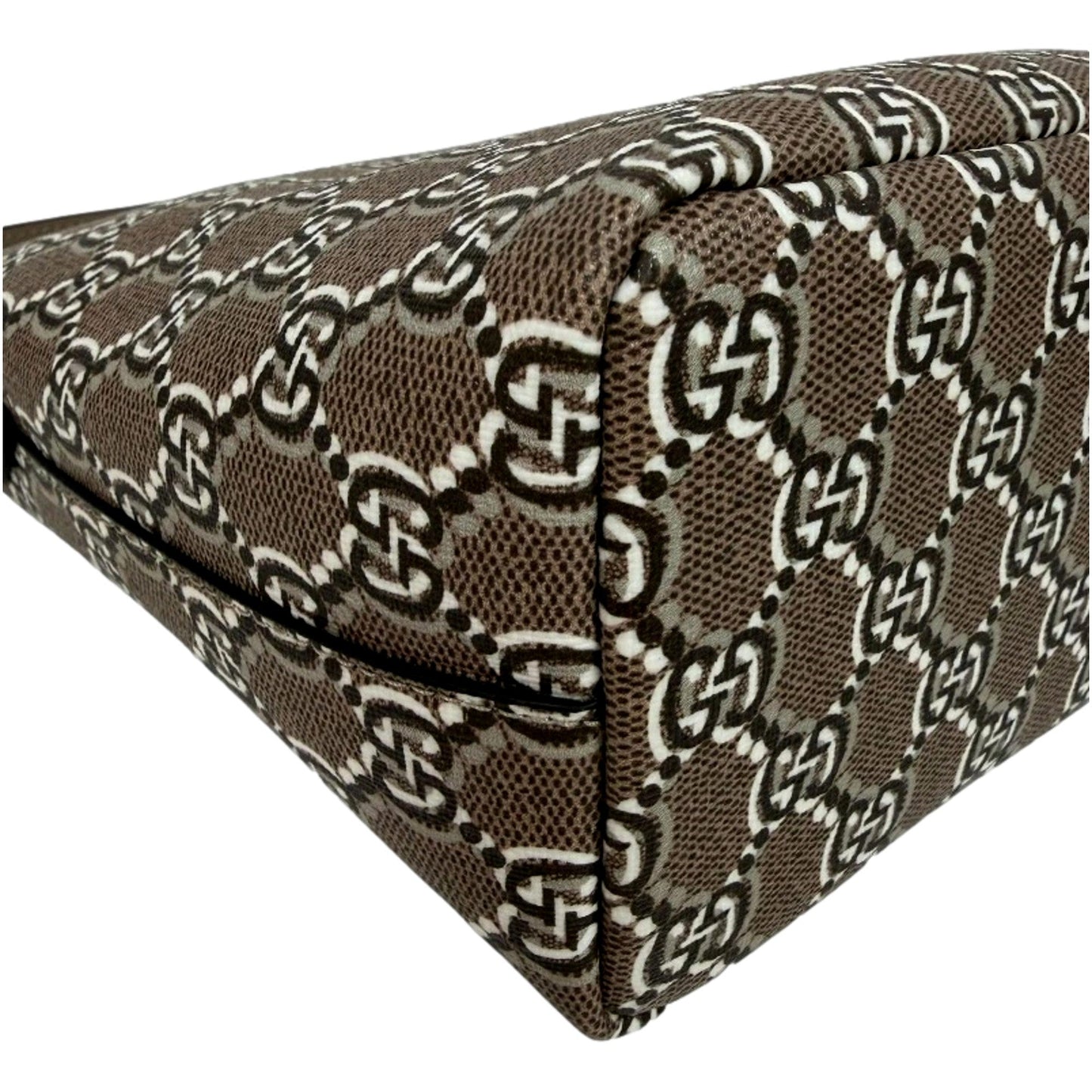 Gucci GG Shadow Monogram Canvas Beige Black Shoulder Bag -   Shop Bags LLC