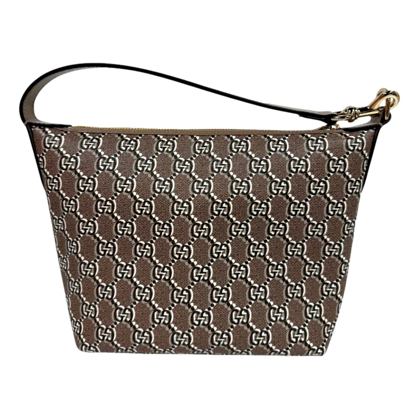 Gucci GG Shadow Monogram Canvas Beige Black Shoulder Bag -   Shop Bags LLC