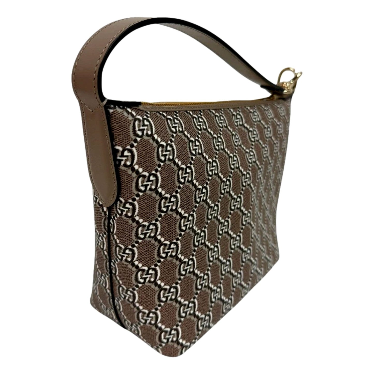 Gucci GG Shadow Monogram Canvas Beige Black Shoulder Bag -   Shop Bags LLC