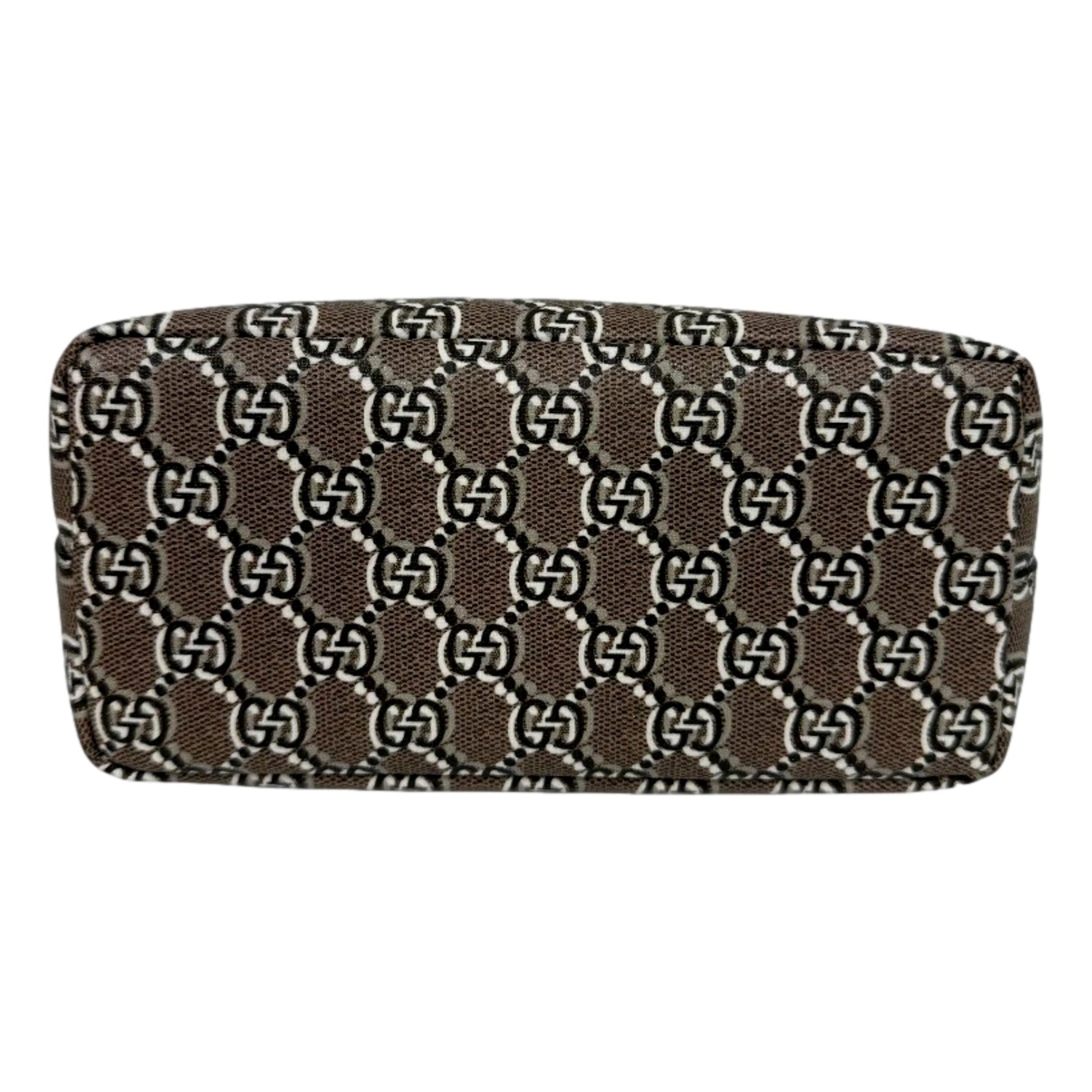 Gucci GG Shadow Monogram Canvas Beige Black Shoulder Bag -   Shop Bags LLC