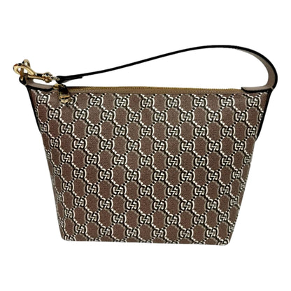 Gucci GG Shadow Monogram Canvas Beige Black Shoulder Bag -   Shop Bags LLC