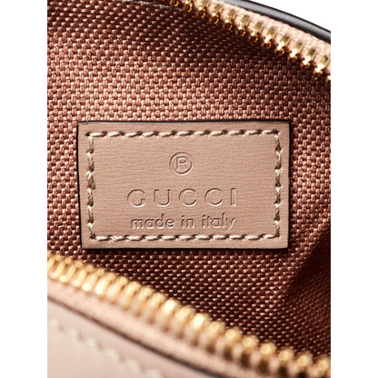 Gucci GG Shadow Monogram Canvas Leather Mini Bowler Bag Beige Black -   Shop Bags LLC