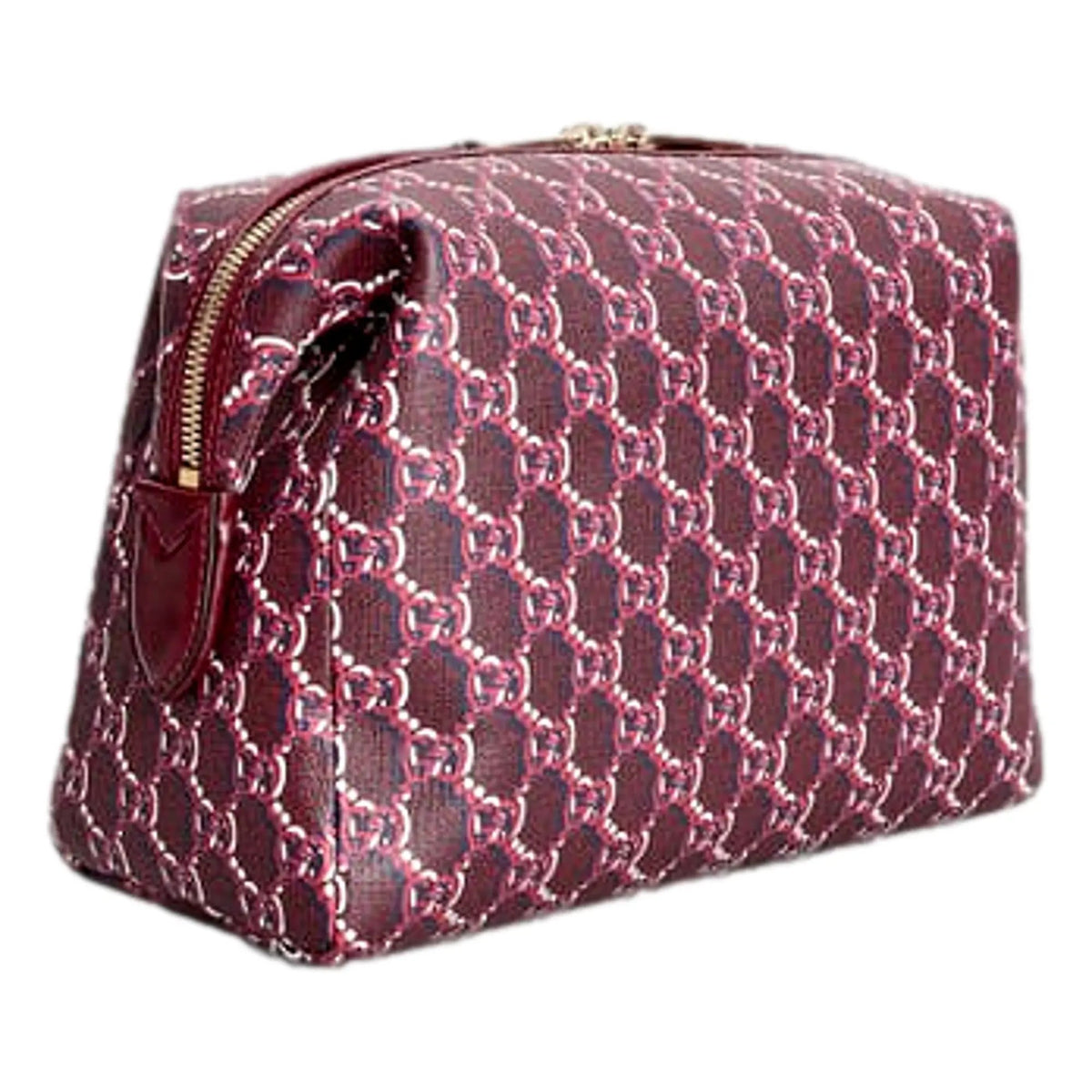 Gucci GG Shadow Travel Pouch - Luxury Cosmetic Bag in Bordeaux Red